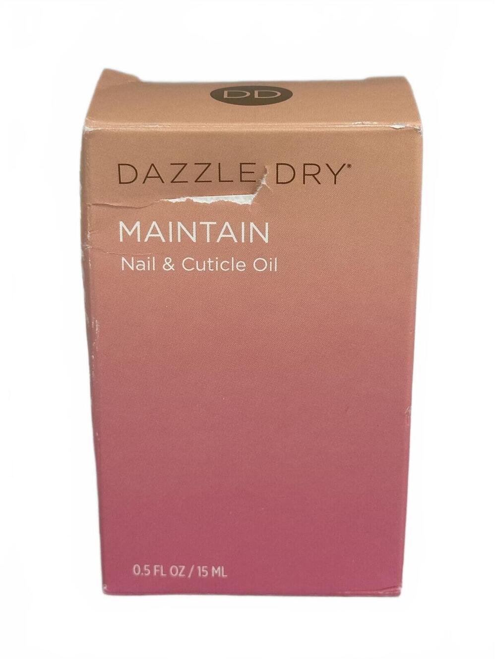 2/$40 ✨ Dazzle Dry Maintain Nail & Cuticle Oil 15ml Treatment Hydrating Oil NIB